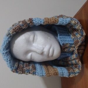 Women’s hooded scarf handmade crochet